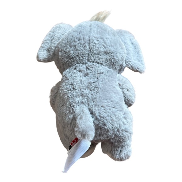 Fiesta Vernon Elephant Plush Toy Stuffed Animal Cuddly Adorable Grey 10” - Picture 2 of 5